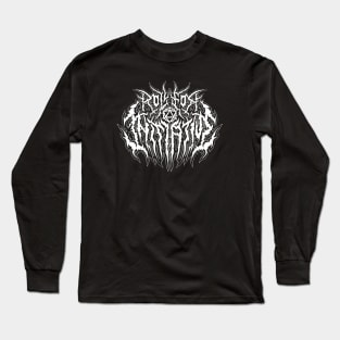 Roll for Initiative - Death Metal Logo Long Sleeve T-Shirt